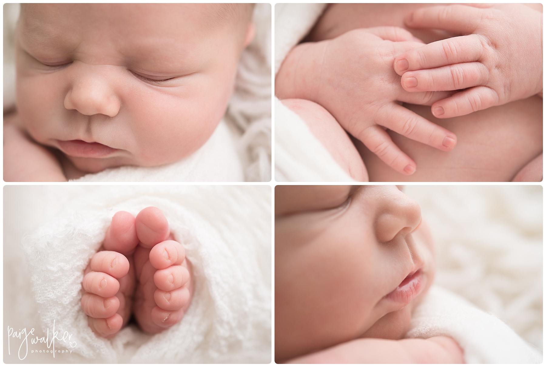macro images of a newborn boy