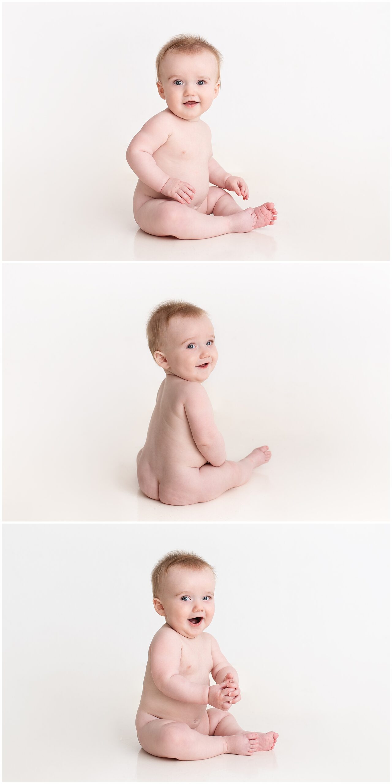 six month baby photo session