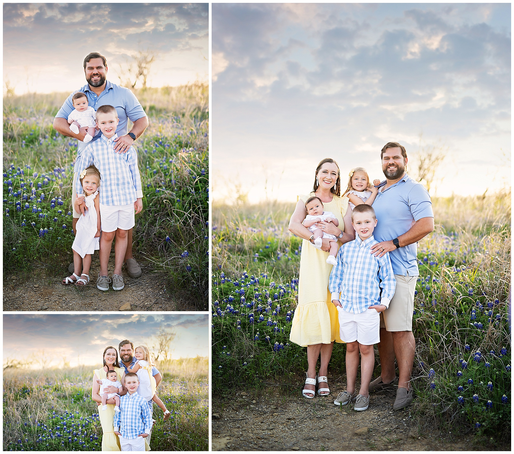 bluebonnet mini session day with the Sefton crew