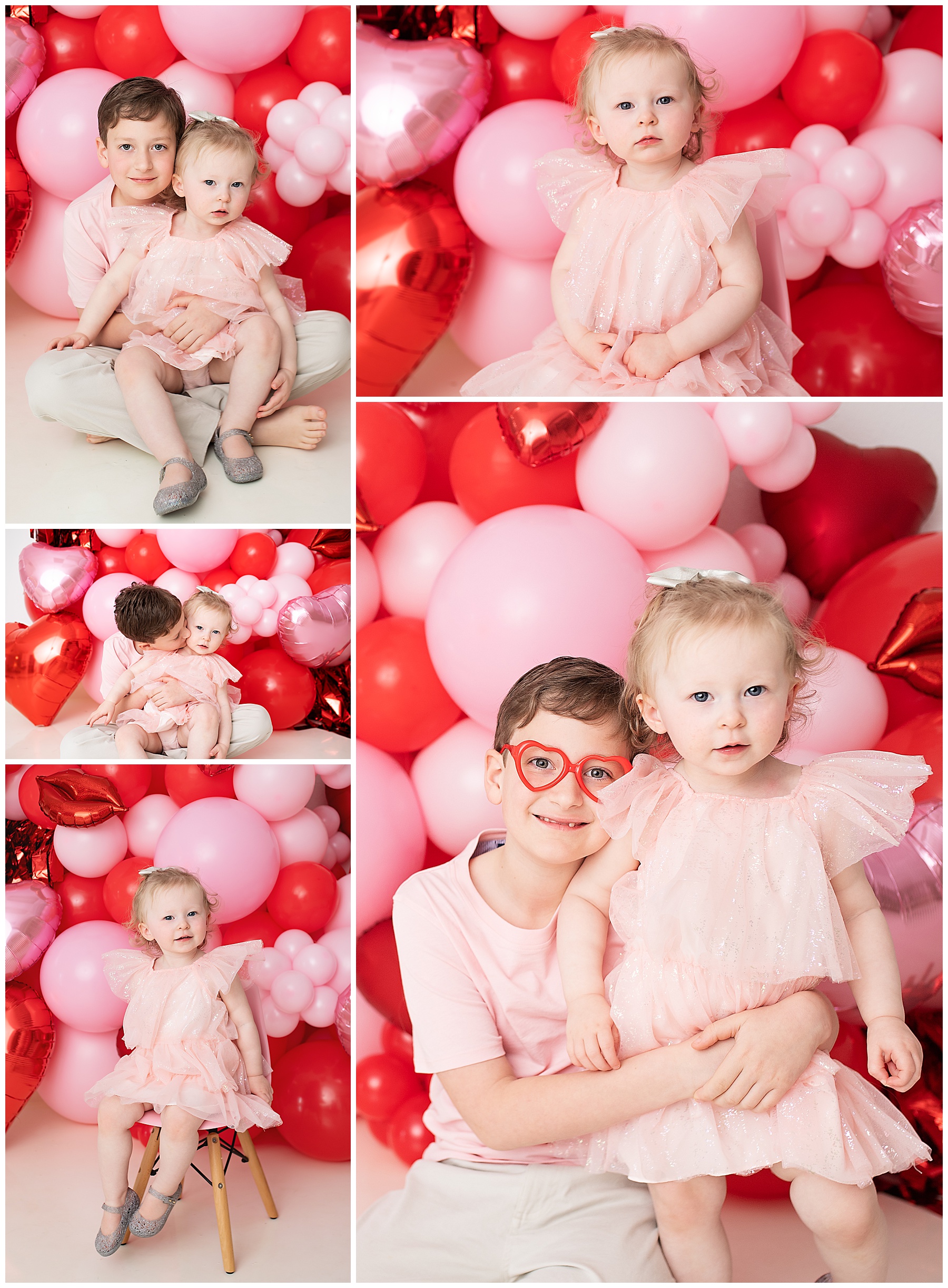 Studio Valentines mini session for this brother and sister 
